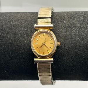 Caravelle Gold Watch